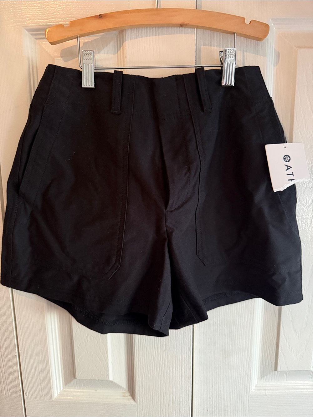 Athleta Black High-Waist Everyday Shorts